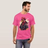 Chicken Cool Rap Hip Hop Rb Rapper. T-shirt (Voorkant volledig)