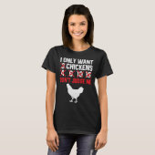 Chicken Coop Chicken Farmer T-shirt (Voorkant volledig)