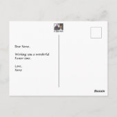 Chicken Coop Coup Paasfeest Briefkaart (Achterkant)