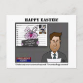 Chicken Coop Coup Paasfeest Briefkaart (Voorkant)