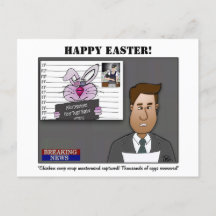 Chicken Coop Coup Paasvakantie Briefkaart