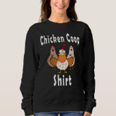 Chicken Coop   Crazy Chickens Trui (Voorkant)
