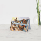 Chicken Coop Notitiekaartje (Voorkant)