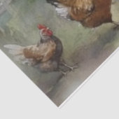 Chicken coop Tissue Paper Tissuepapier (Detail)