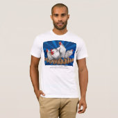 "Chicken Cordon Bleu" T-shirt (Voorkant volledig)