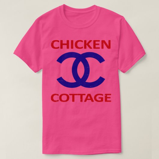Chicken Cottage T-shirt (Design voorkant)