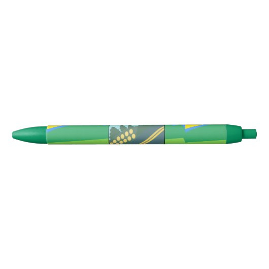Chicken Coup Blauwe Inkt Pen (Voorkant)
