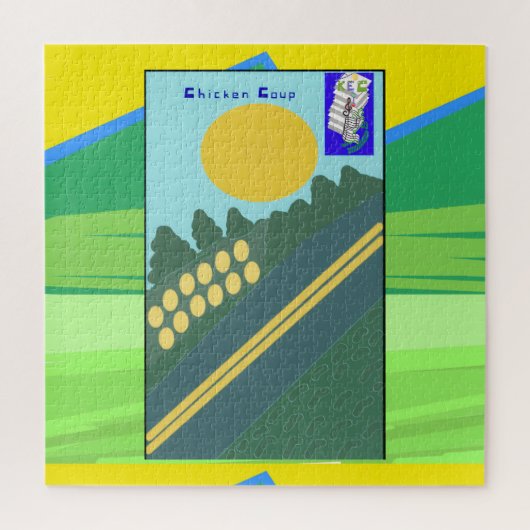 Chicken Coup  Legpuzzel (Verticaal)