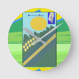 Chicken Coup Ronde Klok