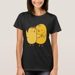 Chicken Couples Wedding Anniversary T-shirt
