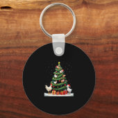 Chicken Cow Goat Horse Farm Animal Farmer Christma Sleutelhanger (Voorkant)