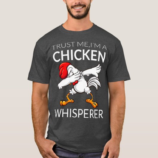 Chicken Dabbing Chicken Whisperer Funny Cute T-shirt (Voorkant)