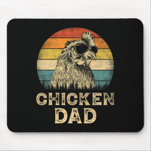  Chicken Dad Chicken Lovers Papa Father#39 Muismat