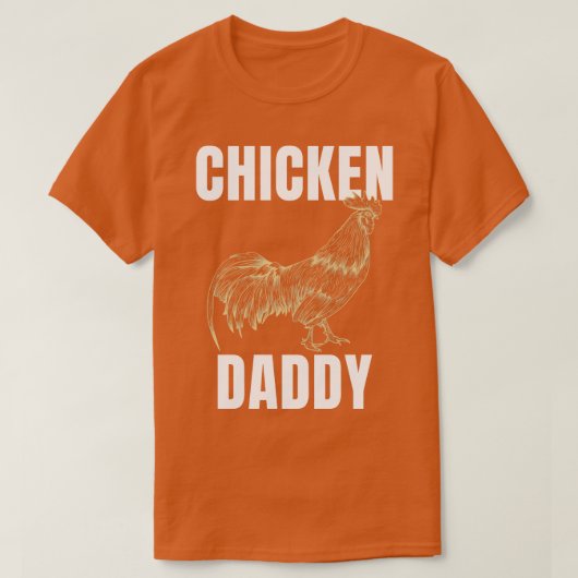 Chicken Dad Funny Chicken Farmer Chicken Dad Roo T-shirt (Design voorkant)