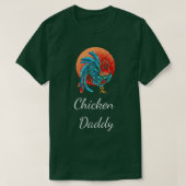 Chicken Dad Funny Chicken Farmer Chicken Dad Roo T-shirt (Design voorkant)
