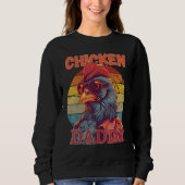 Chicken Daddy   a fun design for every rooster in  Trui (Voorkant)