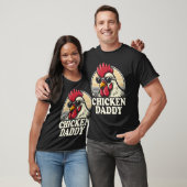 Chicken Daddy Funny Farmer Haan  T-shirt (Unisex)