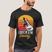 Chicken Daddy Vintage Farmer   T-shirt (Voorkant)