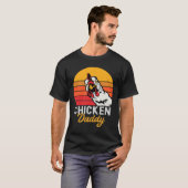 Chicken Daddy Vintage Farmer   T-shirt (Voorkant volledig)