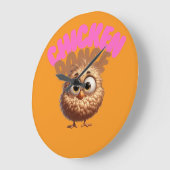 Chicken Dance Muurklok Grote Klok (Hoek)
