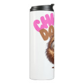 Chicken Dance Thermal Tumbler Thermosbeker (Gedraaid links)