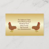 Chicken Design Boerderij Visitekaartje (Voorkant)