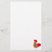 Chicken Design Briefpapier (Voorkant)