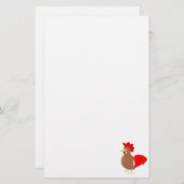 Chicken Design Briefpapier (Voorkant / Achterkant)