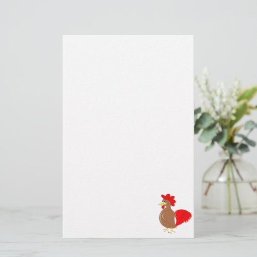 Chicken Design Briefpapier (Staand voorkant)