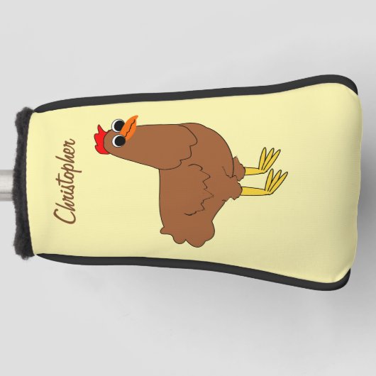 Chicken Design Golfheadcover (Voorkant)