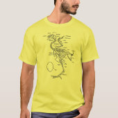 Chicken Diagram T-shirt (Voorkant)