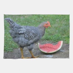 Chicken Dish Towel Theedoek