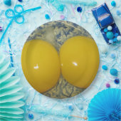 Chicken Double Egg Yolk Paper Bord (Feest)