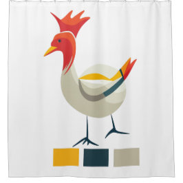 Chicken Douchegordijn