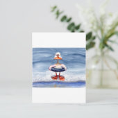 Chicken Duck Briefkaart (Staand voorkant)