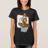 Chicken Dunking Basketball T-shirt (Voorkant)