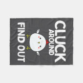 Chicken Easter Chick Fleece Deken (Voorkant (Horizontaal))