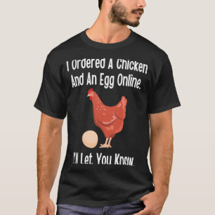Chicken & Egg Joke I heeft online besteld, ik laat T-shirt