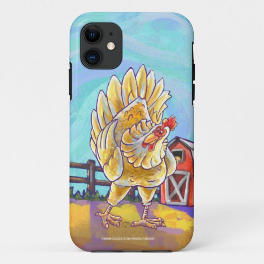 Chicken Electronics Case-Mate iPhone Case (Achterkant)