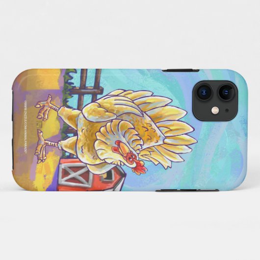 Chicken Electronics Case-Mate iPhone Case (Achterkant (horizontaal))