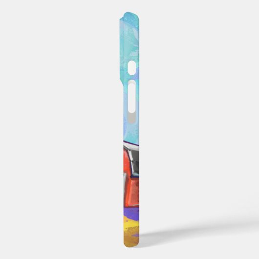 Chicken Electronics Case-Mate iPhone Case (Achterkant / Links)