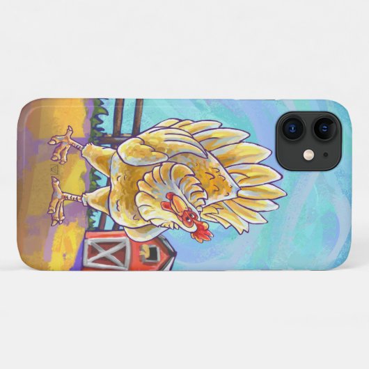 Chicken Electronics Case-Mate iPhone Case (Achterkant (horizontaal))