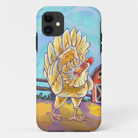 Chicken Electronics Case-Mate iPhone Case (Achterkant)