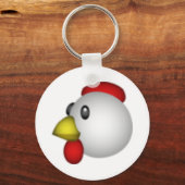 Chicken - Emoji Sleutelhanger (Voorkant)