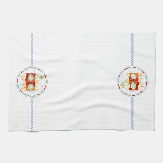 Chicken Enchilada - Kitchen Towel Theedoek (Horizontaal)