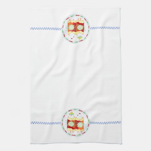 Chicken Enchilada - Kitchen Towel Theedoek (Verticaal)