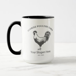 Chicken Farm House Designed Mug Mok