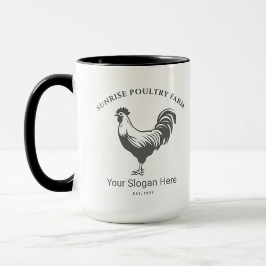 Chicken Farm House Designed Mug Mok (Links)