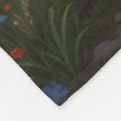 Chicken Farm House  Fleece Deken (Hoek)