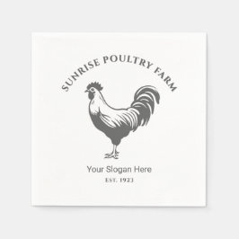 Chicken Farm Paper Napkin Servet